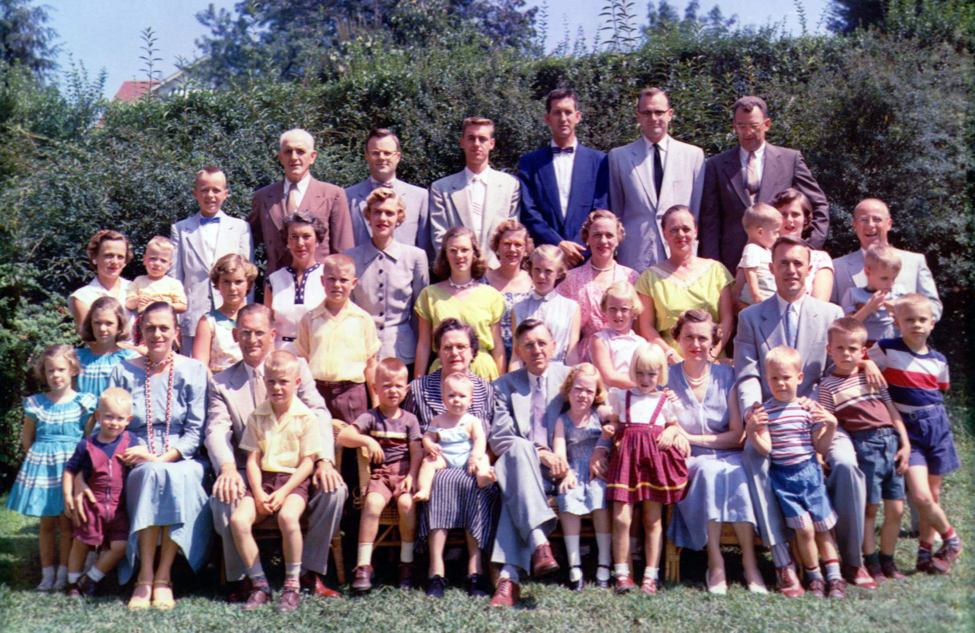 Wilson family - 1954